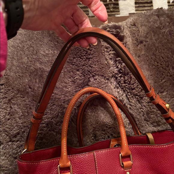 Dooney & Bourke Cherry Red Tote - Picture 13 of 14